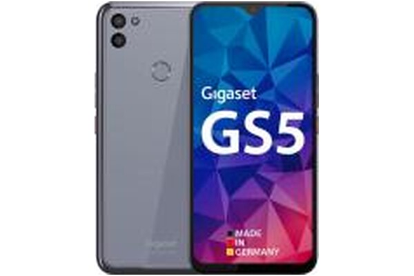 Smartfon Gigaset GS5 szary 6.3" 128GB