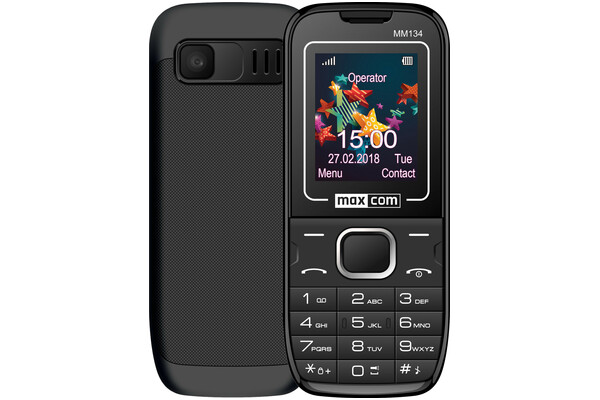 Smartfon MaxCom Classic czarny 1.77" poniżej 0.5GB