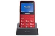 Smartfon Panasonic czerwony 2.4" poniżej 0.1GB/poniżej 0.5GB