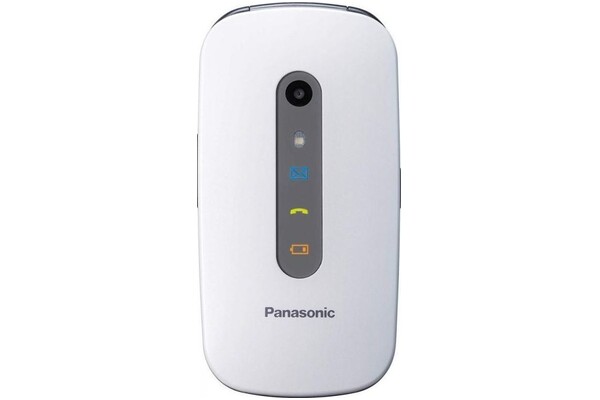 Smartfon Panasonic biały 2.4" poniżej 0.1GB/poniżej 0.5GB