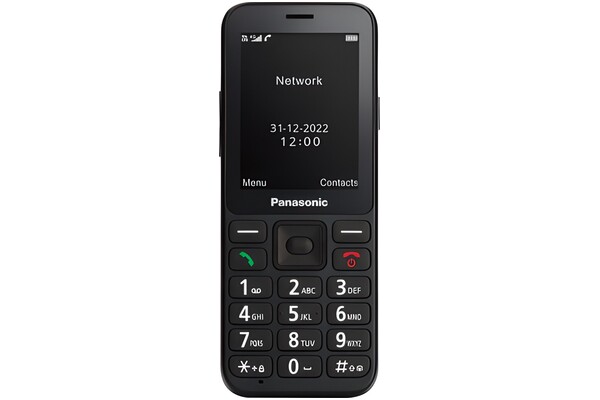 Smartfon Panasonic czarny 2.4" poniżej 0.5GB