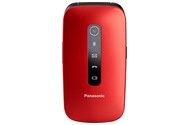 Smartfon Panasonic czerwony 2.8" poniżej 0.1GB/poniżej 0.5GB