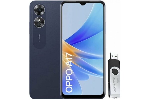 Smartfon OPPO A17 czarny 6.56" 4GB/64GB