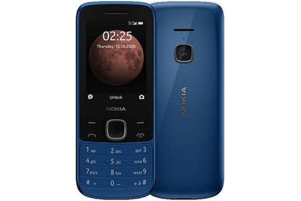 Smartfon NOKIA 225 niebieski 2.4" poniżej 0.1GB/poniżej 0.5GB