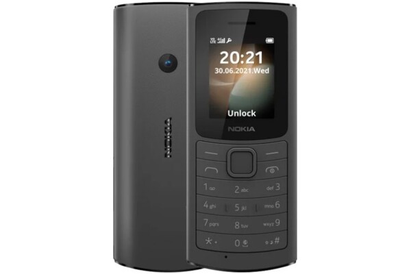 Smartfon NOKIA 110 czarny 1.8" poniżej 0.5GB