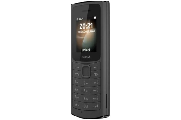 Smartfon NOKIA 110 czarny 1.8" poniżej 0.5GB