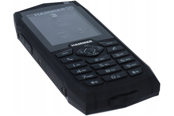 Smartfon myPhone Hammer 3 czarny 2.4" poniżej 0.1GB/poniżej 0.5GB