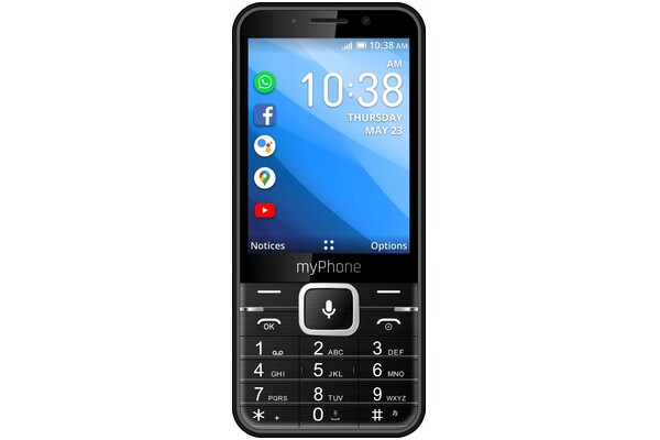 Smartfon myPhone Up Smart czarny 3.2" 0.5GB/4GB