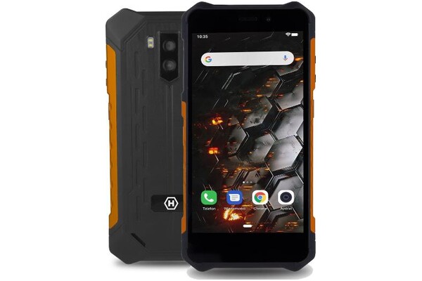 Smartfon myPhone Hammer Iron pomarańczowy 5.45" 32GB