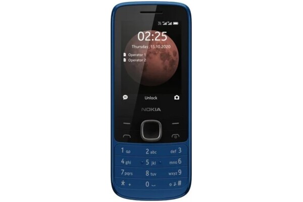 Smartfon NOKIA 225 niebieski 2.4" poniżej 0.1GB/
