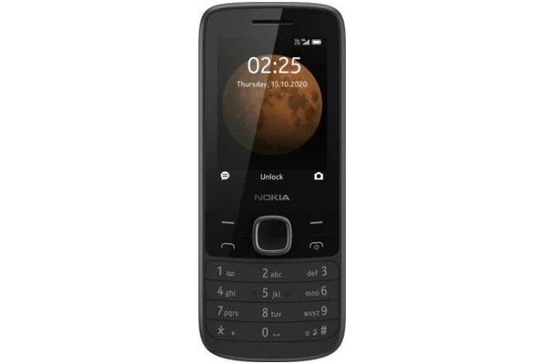 Smartfon NOKIA 225 czarny 2.4" poniżej 0.1GB/