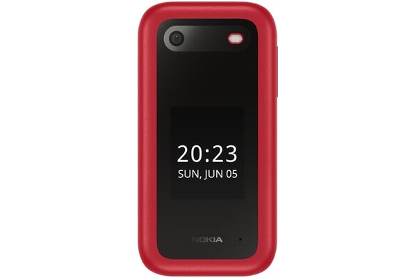 Smartfon NOKIA 2660 czerwony 2.8" poniżej 0.5GB