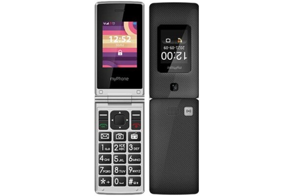 Smartfon myPhone Tango LTE srebrny 2.4" poniżej 0.5GB/