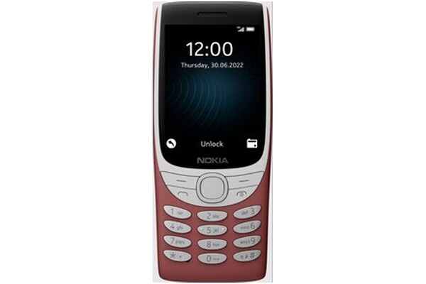 Smartfon NOKIA 8210 czerwony 2.8" poniżej 0.1GB/poniżej 0.5GB
