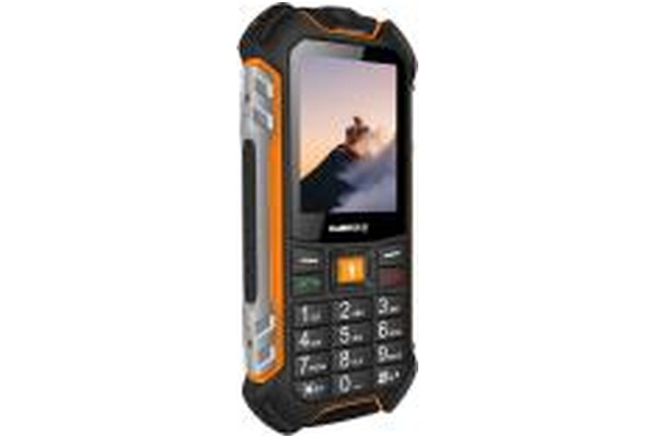 Smartfon myPhone Hammer Boost czarno-pomarańczowy 2.4" poniżej 0.5GB/poniżej 0.5GB