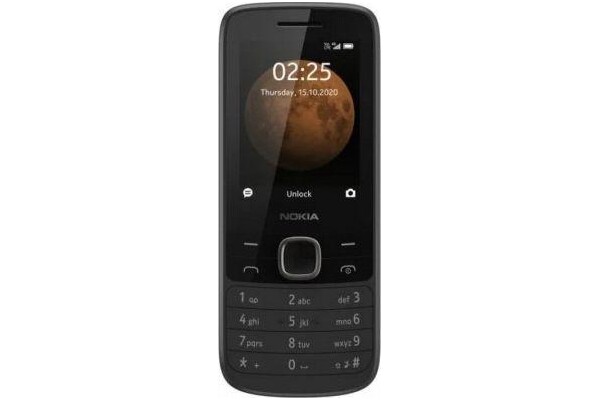 Smartfon NOKIA 225 czarny 2.8" poniżej 0.1GB/poniżej 0.5GB
