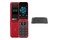 Smartfon NOKIA 2660 czerwony 2.8" poniżej 0.5GB/