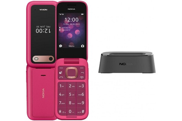 Smartfon NOKIA 2660 różowy 2.8" poniżej 0.5GB