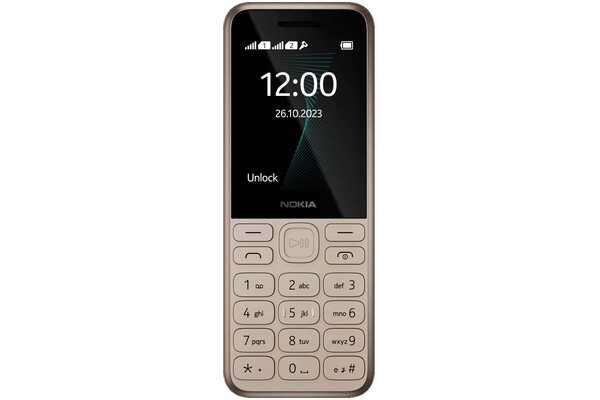 Smartfon NOKIA 130 złoty 2.4" poniżej 0.5GB