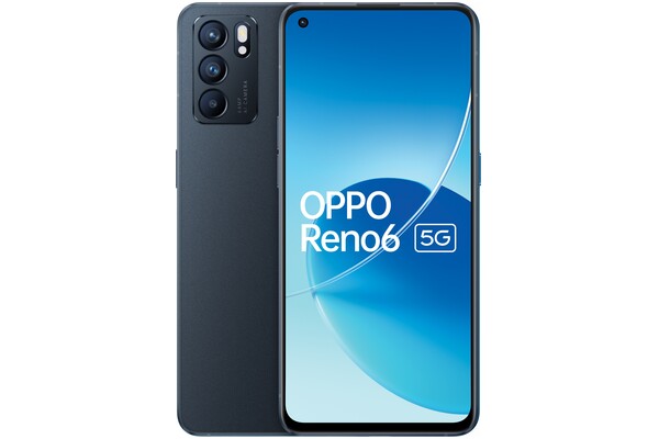 Smartfon OPPO Reno6 5G czarny 6.43" 8GB/128GB