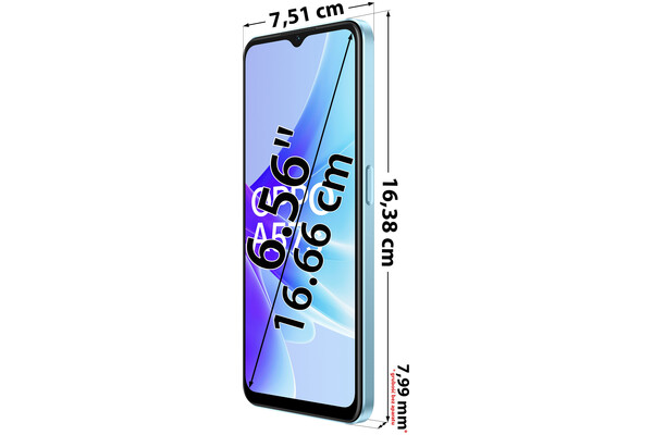 Smartfon OPPO A57S niebieski 6.56" 64GB