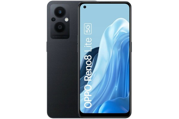 Smartfon OPPO Reno8 Lite 5G czarny 6.43" 8GB/128GB