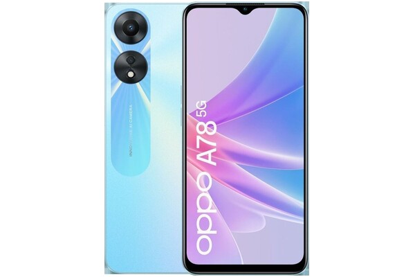 Smartfon OPPO A78 niebieski 6.56" 128GB
