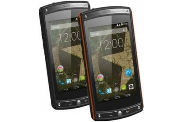 Smartfon myPhone Hammer Force czarno-pomarańczowy 4.5" 8GB