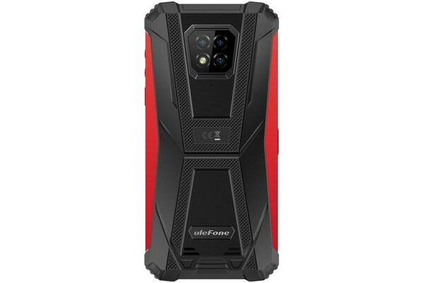 Smartfon Ulefone Armor 8 czarno-czerwony 6.1" 64GB