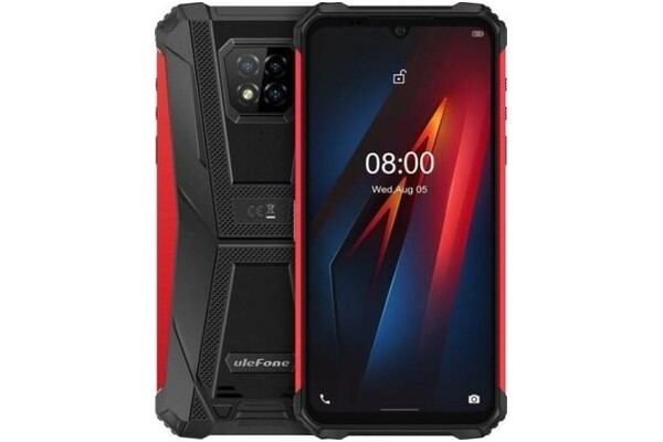 Smartfon Ulefone Armor 8 czerwony 6.1" 4GB/64GB