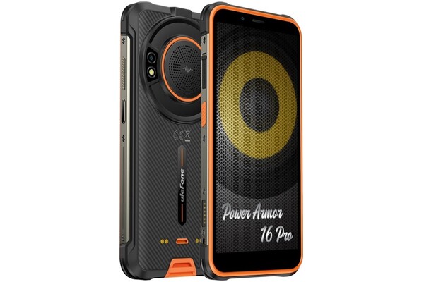 Smartfon Ulefone PowerArmor 16 Pro pomarańczowy 5.93" 4GB/64GB