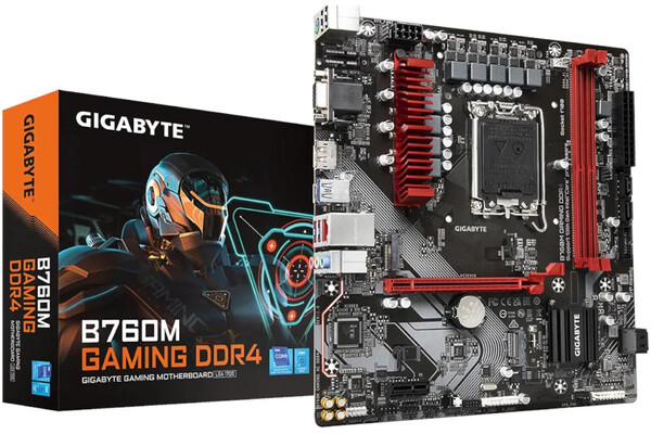 Płyta główna GIGABYTE B760M Gaming Socket 1700 Intel B760 DDR4 miniATX