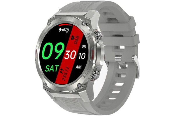 Smartwatch OUKITEL BT50 Rugged srebrny