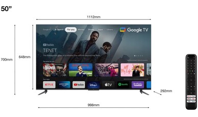 Telewizor TCL 50C645 50"