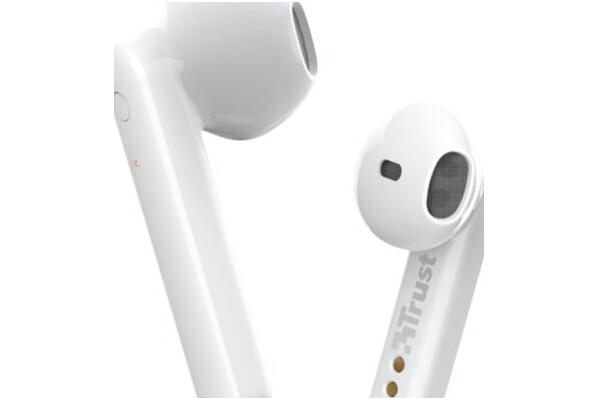 Słuchawki Trust Primo Touch Douszne Bezprzewodowe biały