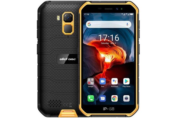 Smartfon Ulefone Armor X7 czarno-pomarańczowy 6.3" 2GB/16GB