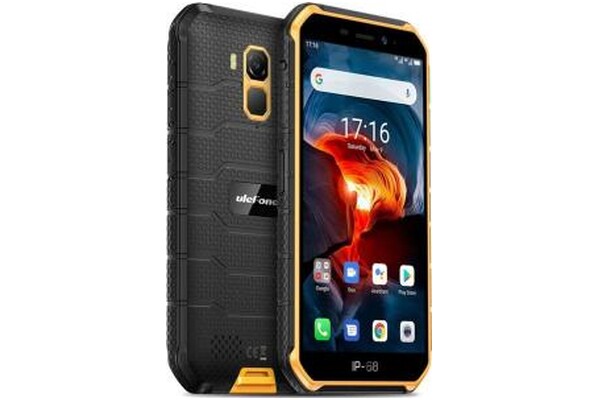 Smartfon Ulefone Armor X7 czarno-pomarańczowy 6.3" 2GB/16GB