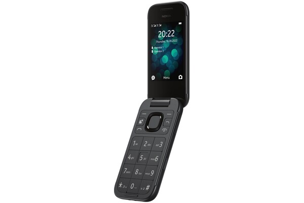 Smartfon NOKIA 2660 czarny 1.77" poniżej 0.1GB/poniżej 0.5GB