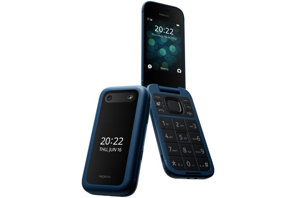 Smartfon NOKIA 2660 niebieski 1.77" poniżej 0.5GB