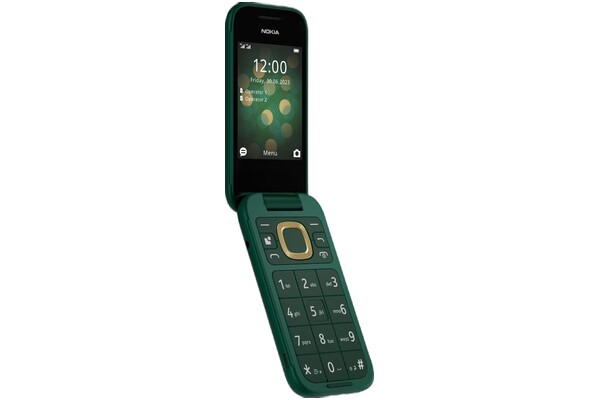 Smartfon NOKIA 2660 zielony 1.77" poniżej 0.1GB/poniżej 0.5GB