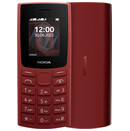 Smartfon NOKIA 105 czerwony 1.8" poniżej 0.5GB