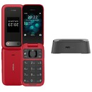 Smartfon NOKIA 2660 czerwony 1.77" poniżej 0.1GB/poniżej 0.5GB