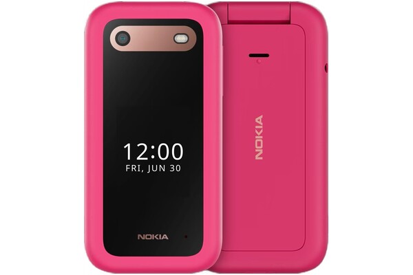 Smartfon NOKIA 2660 różowy 1.77" poniżej 0.1GB/poniżej 0.5GB