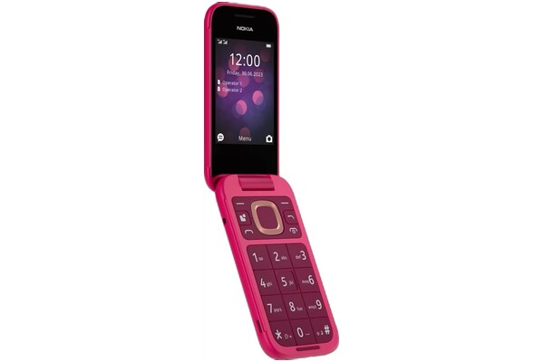 Smartfon NOKIA 2660 różowy 1.77" poniżej 0.5GB