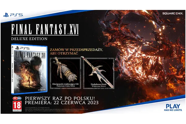 Final Fantasy XVI Edycja Deluxe PlayStation 5