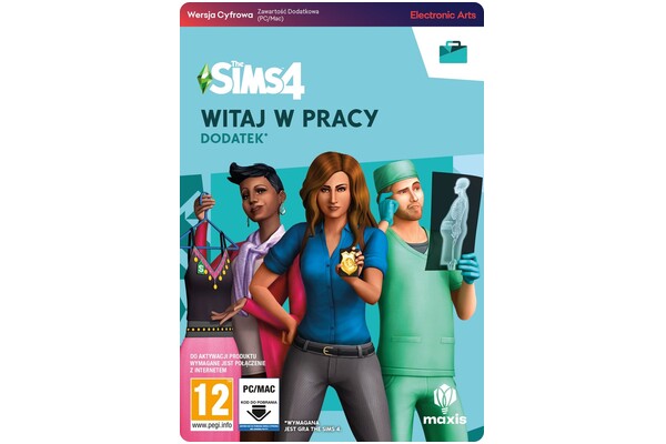 DLC The Sims 4 Witaj w pracy PC, Mac
