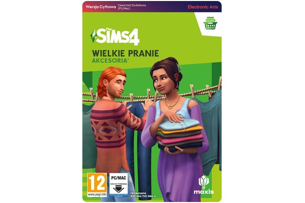 DLC The Sims 4 Wielkie pranie PC, Mac