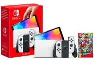 Konsola Nintendo Switch OLED 64GB Czerwono-niebieski + Super Mario Odyssey