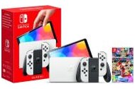 Konsola Nintendo Switch OLED 64GB biały + Mario Kart 8 Deluxe