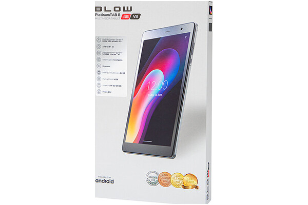 Tablet BLOW PlatinumTab 8 V3 8" 4GB/64GB, szary